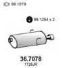 PEUGE 1726JR End Silencer
